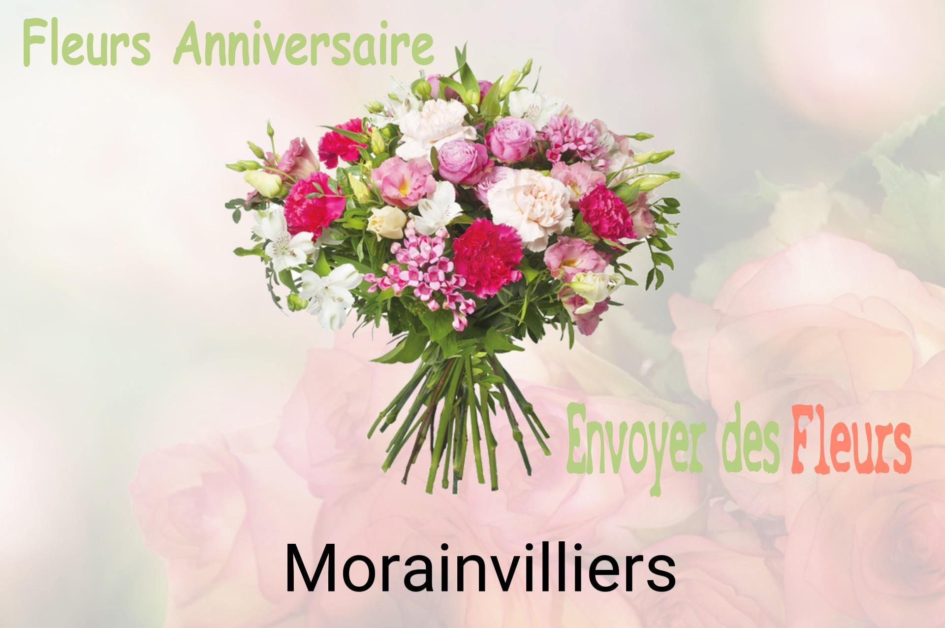 Bouquet de fleurs d’anniversaire livré à Morainvilliers