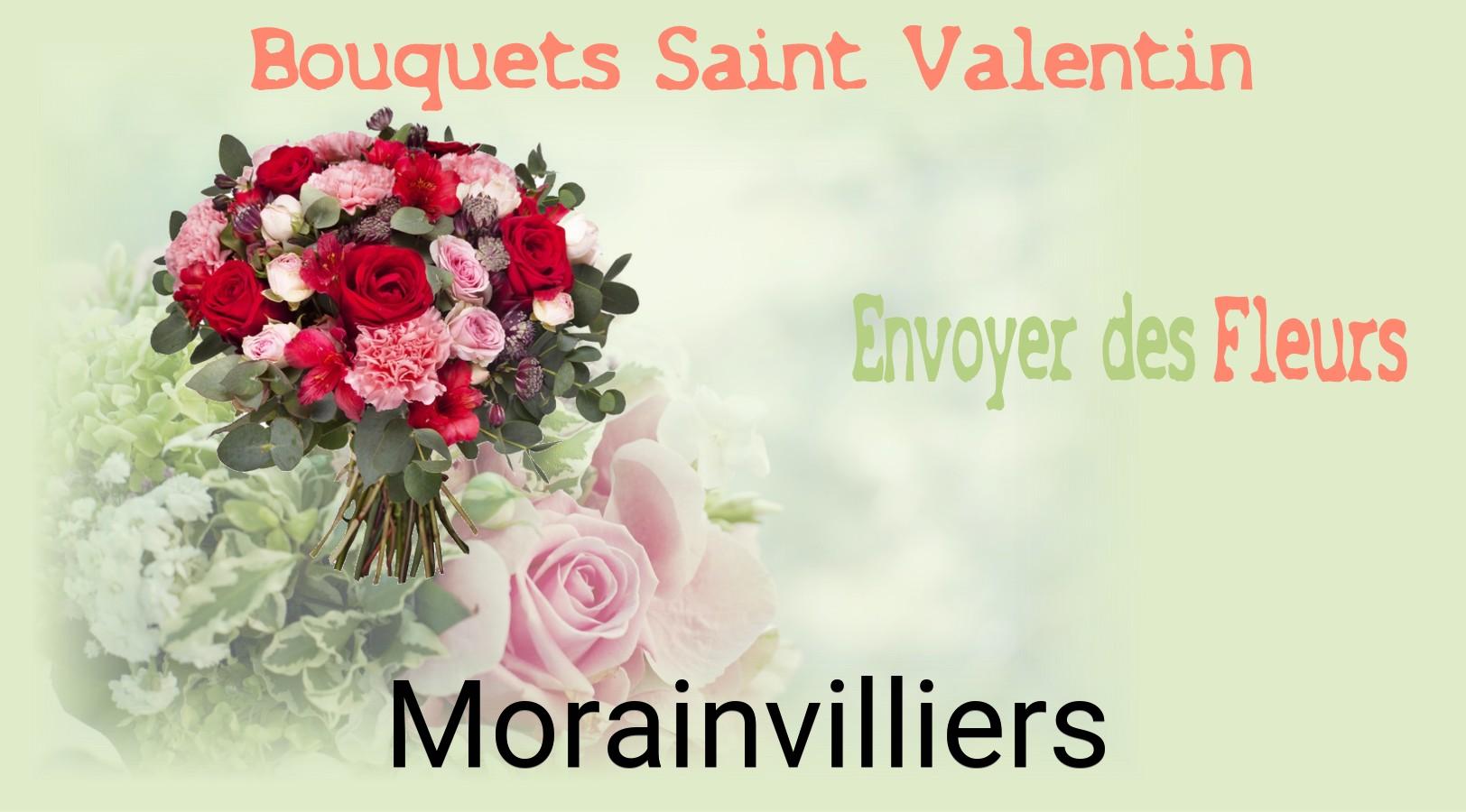 Roses de Saint-Valentin livrées à Morainvilliers